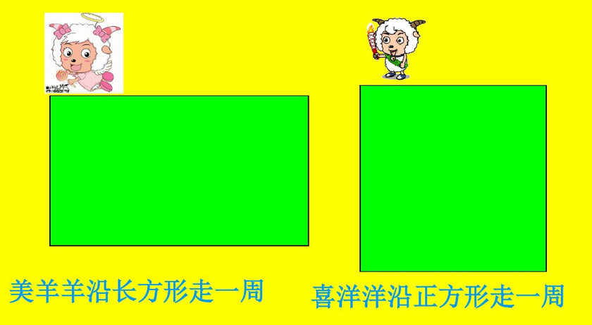 长方形的周长ppt课件_长方形的周长课件视频_长方形正方形周长ppt