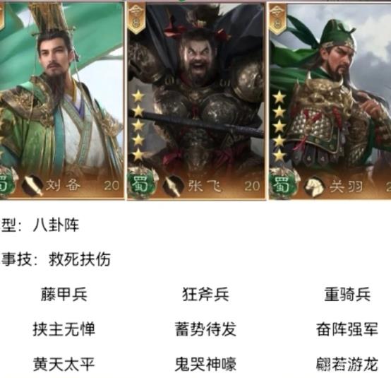 三国群英传鸿鹄霸业t0角色介绍